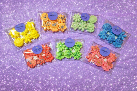 Funky Flowers 6 Pack